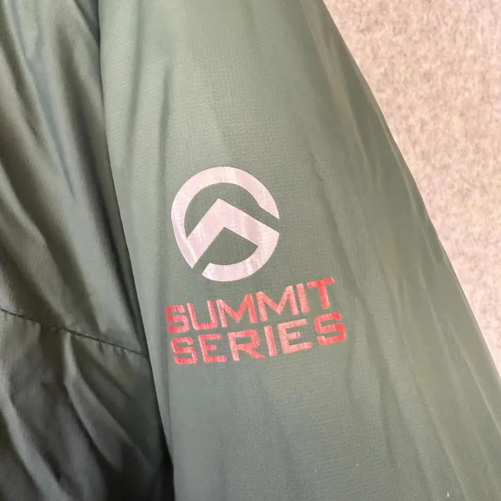 The North Face Summit Series Jacket Men's 2XL XXL Hooded Puffer Liner Coat Green
